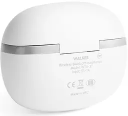 Навушники TWS Walker WTS-37 White UA - мініатюра 5
