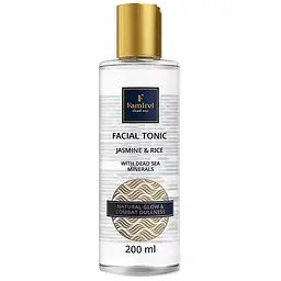 Тонік для обличчя Famirel Facial Tonic З екстрактом жасмину та рисовою водою 200 мл (7290114086530)