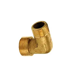 Кутник редукційний латунний 3/4″ЗР х 1/2″ЗР ливарний 1010Б 000011656 - мініатюра 3