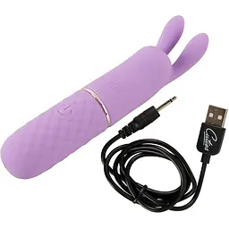 Мінівібратор-кролик Cuties Rabbit Vibe Purple - мініатюра 4