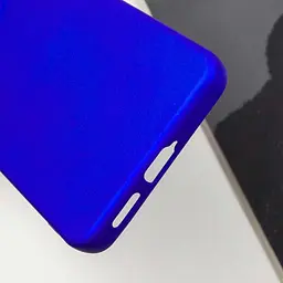 Чохол TPU GETMAN Liquid Silk Full Camera для Xiaomi Poco X6 Pro Синій / Iris - мініатюра 7
