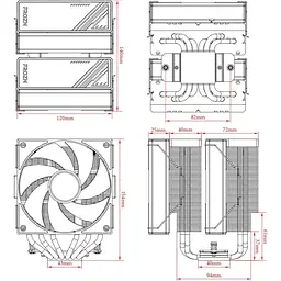 Кулер для процесора ID-Cooling Frozn A620 Black [148474] - мініатюра 7