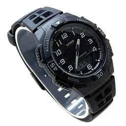 Наручні чоловічі годинники електронні круглі оригінал з Японії Casio Collection AQ-S800W-1BVEF - мініатюра 2