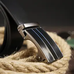 Чоловічий шкіряний ремінь Vintage 115х3,4 см acs0018130 - мініатюра 7