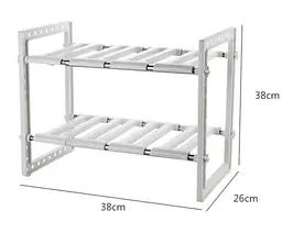 Регульована кухонна полиця — органайзер — Kitchen Rack