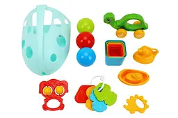 Подарунковий набір розвиваючих іграшок для малюків 6 в 1 Baby Set 3274 ТЕХНОК - мініатюра 8