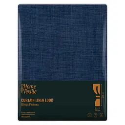 Штора Ardesto 150х270см, рогожка, 100% полиэстер, синий темный (ART1020NA) - миниатюра 6