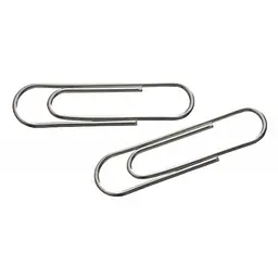 Скріпки канцелярські Axent rounded, nickel-plated, 28 мм, 100 шт. (4101-А)