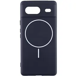 Чохол Silicone Cover Lakshmi Full Camera (AA) with Magnetic Fit для Google Pixel 7 Темно-синій / Midnight blue