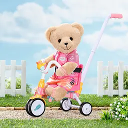 Триколісний велосипед для ляльки Baby Born Пригоди з Бертою (834299) - мініатюра 3