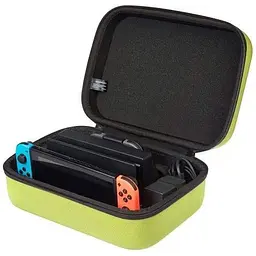 Кейс Amazon Basics Storage and Travel Case (Neon Yellow) (Nintendo Switch/Switch Lite/Switch OLED model)