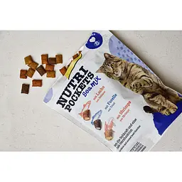 Вітамінні ласощі для котів GimCat Nutri Pockets Морський мікс повсякденний 150 г - мініатюра 8