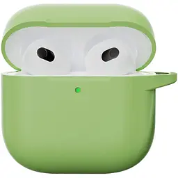Чохол для навушників Silicone Case для AirPods 4 Matcha Green [122747] - мініатюра 2