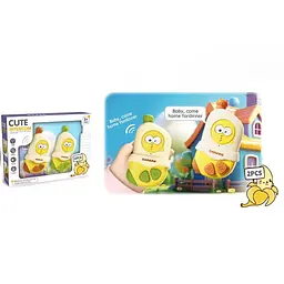 Дитяча навчальна рація ME-213 Banana Cute Intercom (2pcs) Yellow - мініатюра 5