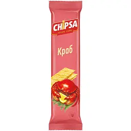 Чипси картопляні Chipsa зі смаком краба 55 г