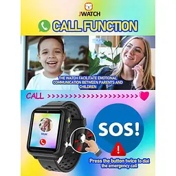 Розумний дитячий годинник Jwatch Kids Smart Watch Phone Sos - мініатюра 4