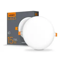 Світильник Videx LED 15W 4100K 220V (VL-DLFR-154) - мініатюра 2