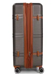 Валіза велика L ABS-пластик Worldline Airtex 629 76×52×30см 110л Коричнева - мініатюра 7