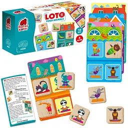 Лото Roter Kafer Lotto Yoga Animals (RW4012) - мініатюра 2