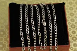 Цепь Xuping Jewelry панцирная 50 см 3,5 мм серебристая