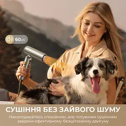 Фен-стайлер Dreame Pocket Pro 3in1 Titanium - мініатюра 8