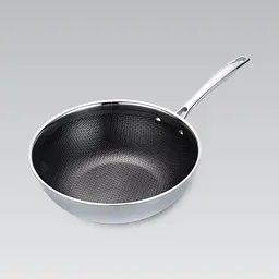Сковорода WOK Maestro 30 см сіра MR-1224-30 - мініатюра 2
