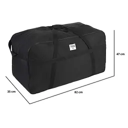 Сумка дорожня TravelZ Bag 135 liter Black (604346) - мініатюра 2