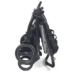 Прогулянкова коляска для двійні Peg-Perego Book for Two Cinder, сірий (IP05280000GL53RO01) - мініатюра 4