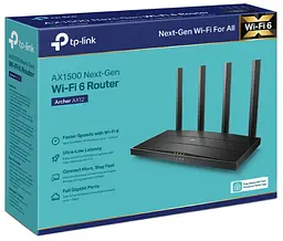 Бездротовий маршрутизатор TP-Link Archer AX12 AX1500 (6894791) - мініатюра 4