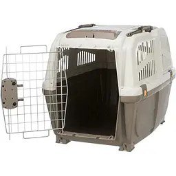 Переноска Trixie Skudo 7 для собак до 45 кг пластикова коричнева 73x76x105 см - мініатюра 2
