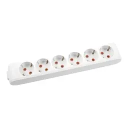 Колодка 6 гнізд з заземленням (90114600) Multi-Let