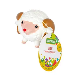 Дитяча іграшка для купання "Бризкаючі тваринки Баранчик" Baby Team 8750_баранчик - мініатюра 2