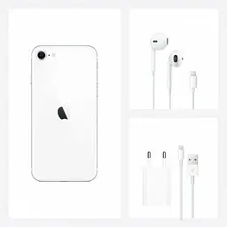 Смартфон Apple iPhone Se 2020 128GB White Seller Refurbished - мініатюра 4