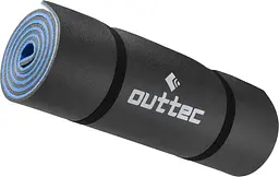 Килимок туристичний Outtec двошаровий чорно-синій - мініатюра 10
