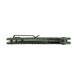 Ніж складаний туристичний Ruike P123-MG, (9.2 см) 14C28N / мікарта темно-зелений - миниатюра 7