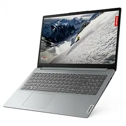 Ноутбук Lenovo IdeaPad 1 15IGL7 15,6" FullHD TN, 4GB RAM, 128GB SSD, Intel Celeron N4020, Cloud Gray, no OS - мініатюра 3