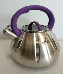 Чайник зі свистком Bohmann BH 9918 3 л violet - мініатюра 5