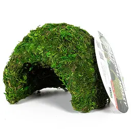 Схованка з моху Repti-Zoo Natural Mossy Dome S 11x10см ERS25S для тераріуму, рептилій і геконів, з живим мохом - мініатюра 2