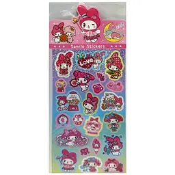 Декоративні наклейки "Sanrio Stickers" Bambi SZ240906-7 з блискітками