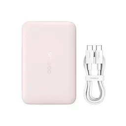Повербанк Baseus магнітний рожевий 22.5 Вт 10000 mAh - мініатюра 4