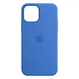 Силиконовый противоударный чехол-накладка для Apple iPhone 12 Pro/12, панель с защитой всего корпуса, софт-тач, capri blue, ArmorStandart (ARM59039)