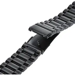 Ремінець DK CDK для Garmin Approach S42 20mm Metal Fitlink Steel Band (012873) (black) - мініатюра 6