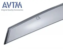 Дефлектори вікон вітровики Honda Civic седан 2006-2012 (08R04SNB602) 4 шт - мініатюра 5