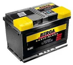 Автомобільний акумулятор BERGA Basic Block 6СТ-60Ah Аз 540A (EN) 560127054