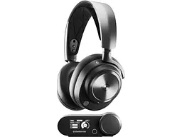 Навушники з мікрофоном SteelSeries Arctis Nova Pro Wireless P Black (61522) - мініатюра 2