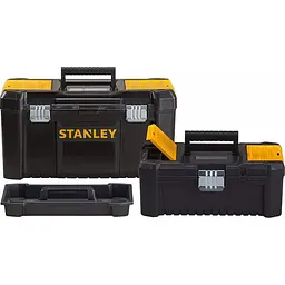 Набір ящиків для інструментів Stanley з поліпропілену 2 шт. (STST1-75772)