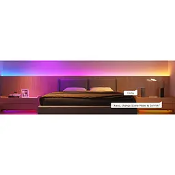 Світлодіодна стрічка Govee RGBIC Basic Wi-Fi + Bluetooth LED Strip Light With Protective Coating 10м Білий (H619C3D1) - мініатюра 12
