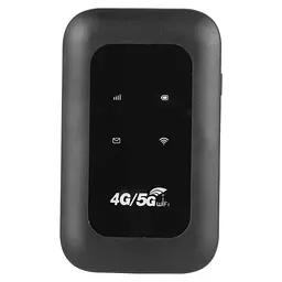 Портативний 4G LTE роутер Pix-Link Mobile Router PH312-E кишеньковий Wi-Fi модем з LED дисплеєм Black (19863)