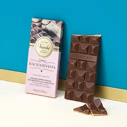 Шоколад Venchi Baciodidama Gianduia з печивом і фундуком 100 г (877281) - мініатюра 5