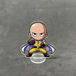 Акрилова колекційна фігурка Чібі Chibi Аніме: Сайтама 10 см